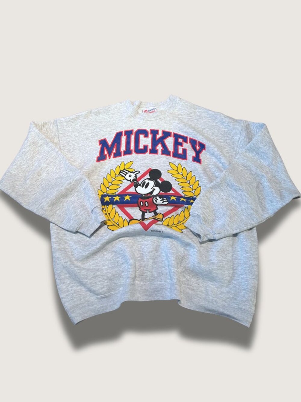 Vintage Disney (Mickey Mouse) - Hanes (Heavyweight) Crewneck (Adult)
